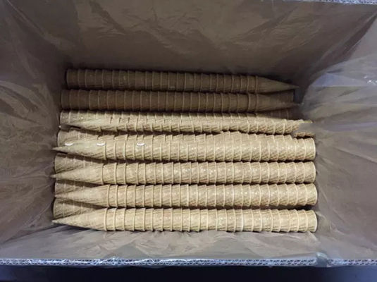 Lini Produksi Kerucut Wafer Pabrik Makanan pemasok